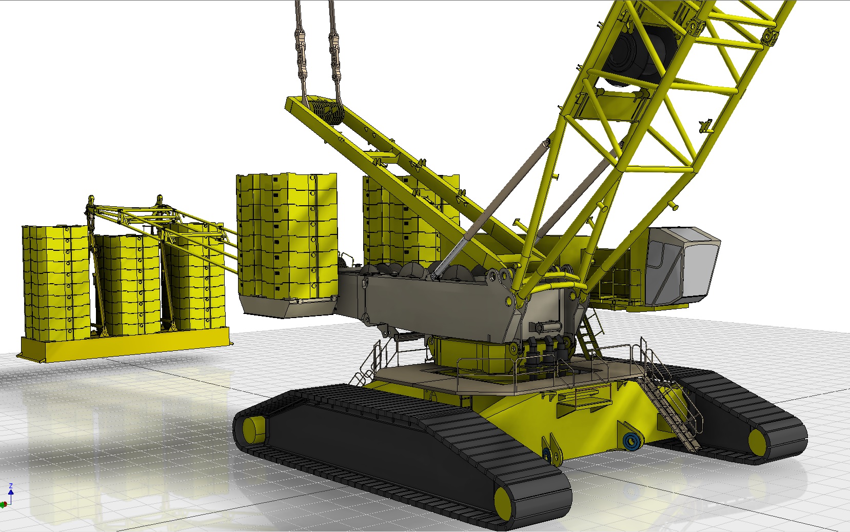 Boom Lifting Angle